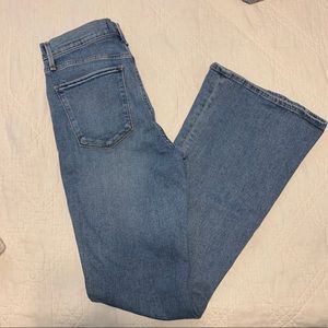 A&F High Waisted Flare Jean